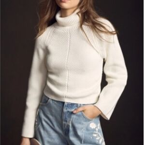 Maeve Cropped Turtleneck Jumper
product page